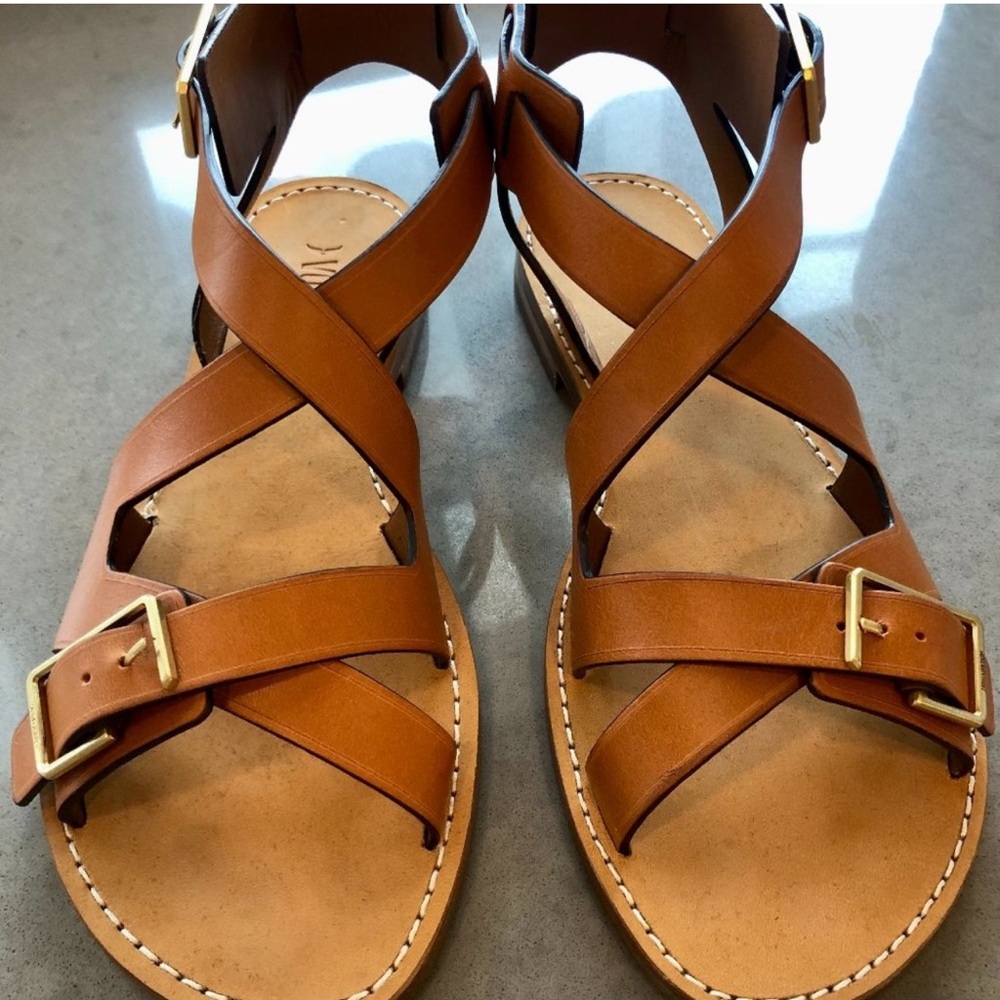 ZADIG & VOLTAIRE Women's Cecilia Brown Strappy Sandals - SOLD OUT IN STO…